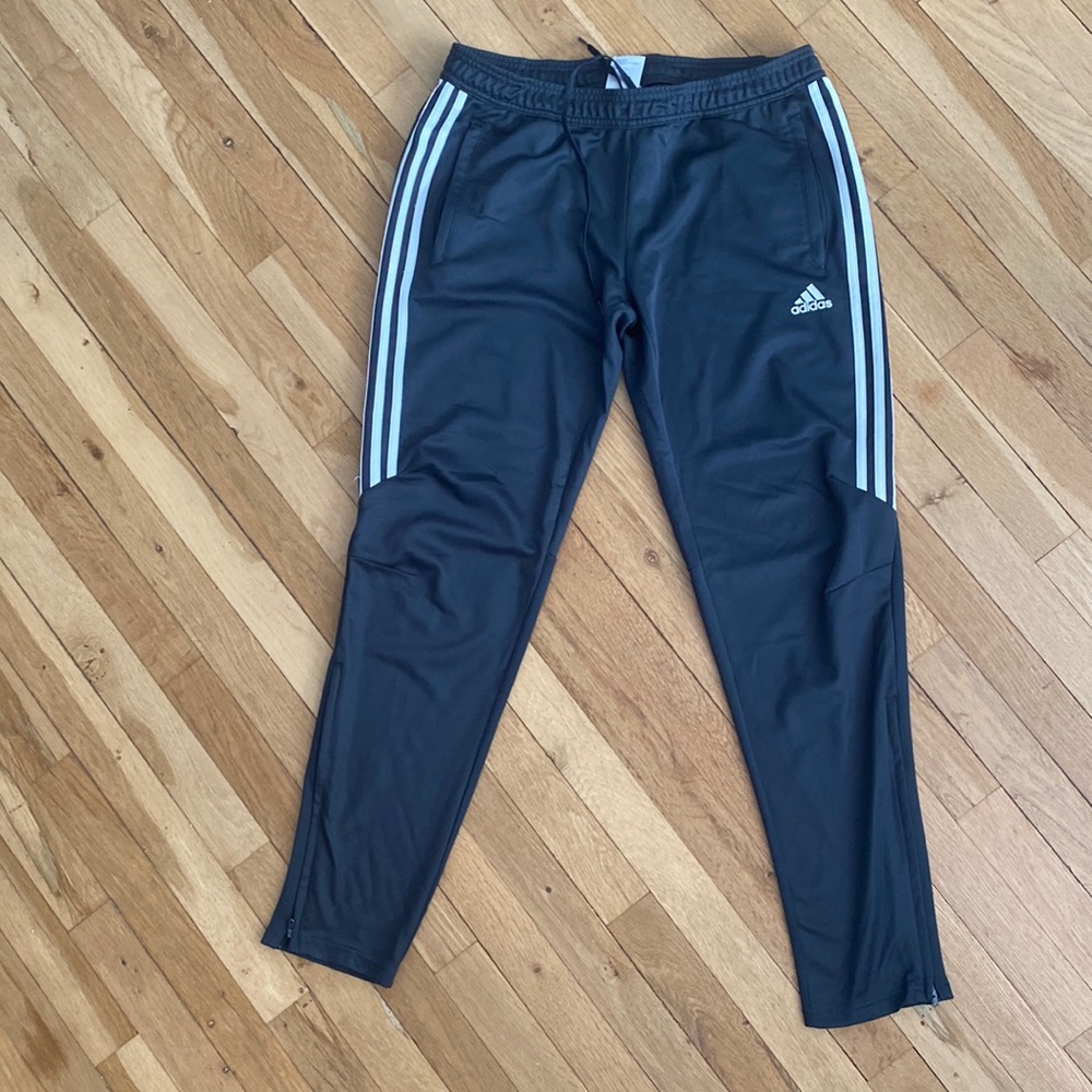 Adidas pants with zipper pockets